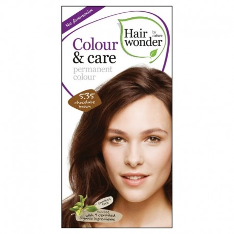 Hairwonder Dlouhotrvající barva BIO ČOKOLÁDOVÁ HNĚDÁ 5.35 100 ml