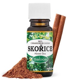SKOŘICE- 100% esenciální olej 10ml