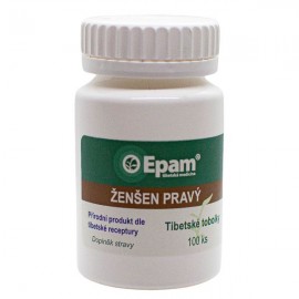 Ženšen pravý - tobolky 100ks Epam