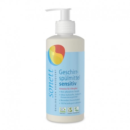 SONETT Tekutý prostředek na nádobí - Sensitive 300ml